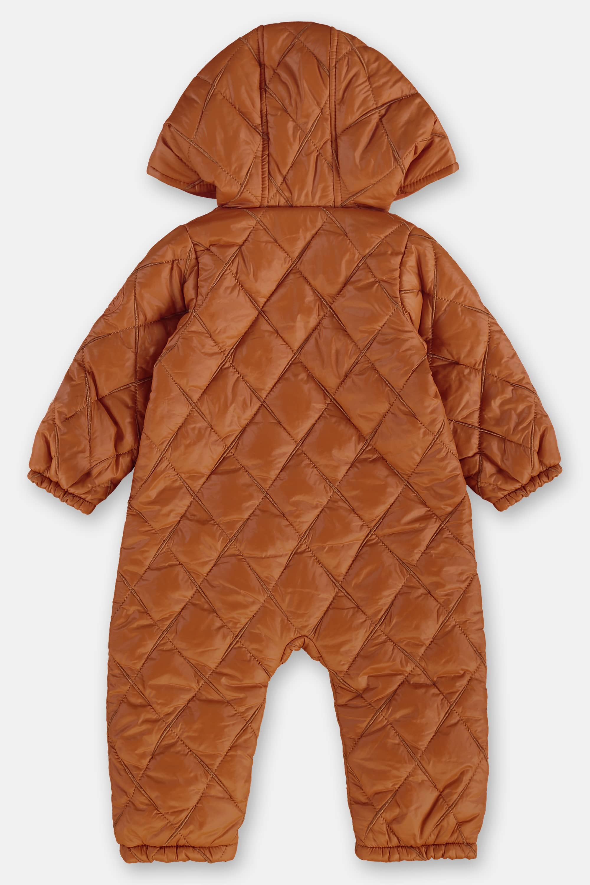 Macacão para Bebê Menino em Matelassê Forrado (Laranja) Up Baby - Imagem 16